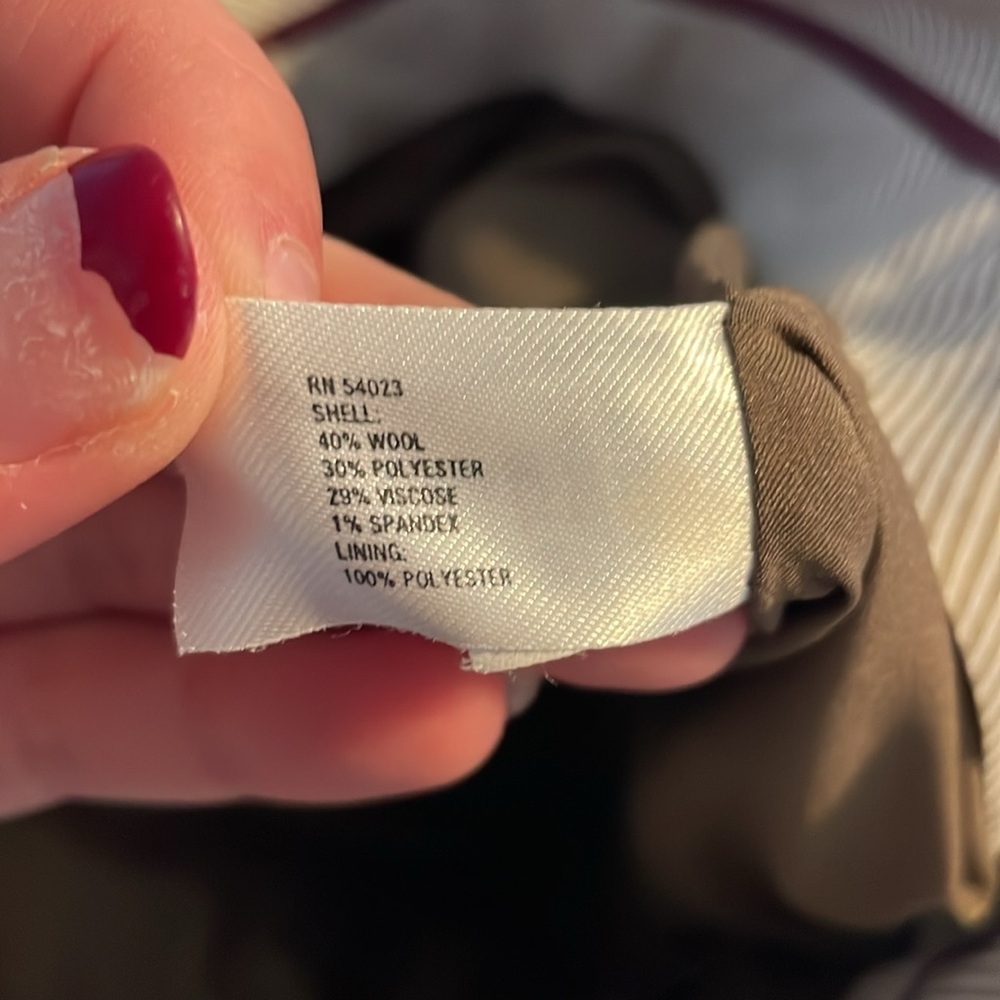 10 GAP Wool Dress Pant - Picture 6 of 7